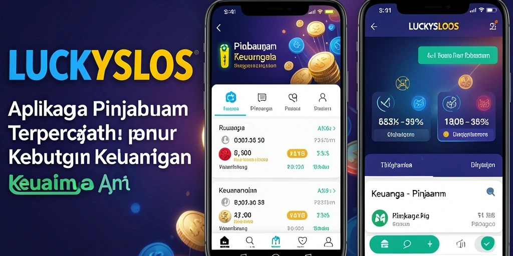Tampilan antarmuka LUCKYSLOTS yang intuitif untuk pengajuan pinjaman.